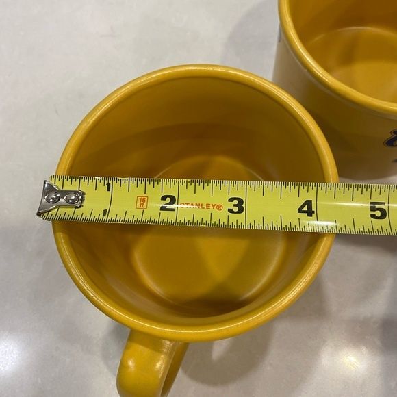 Chicken soup for the soul Collector (2) mugs/bowls in yellow 2005 collection - Picture 2 of 12